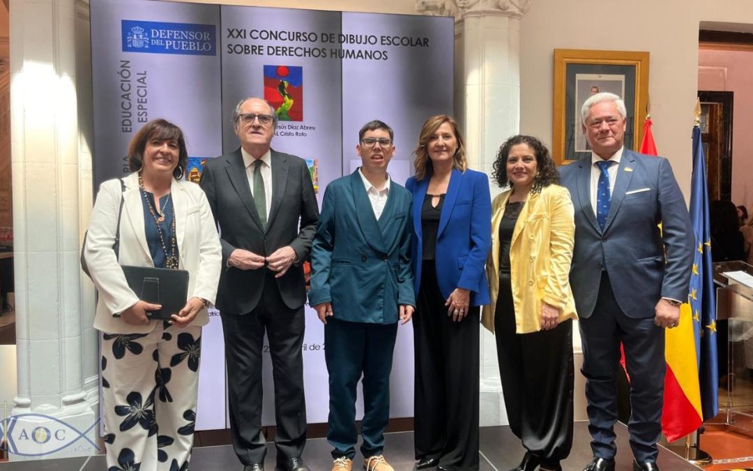 Manuel Jesús Díaz Abreu, gana el Primer Premio Nacional de Dibujo sobre Derechos Humanos
